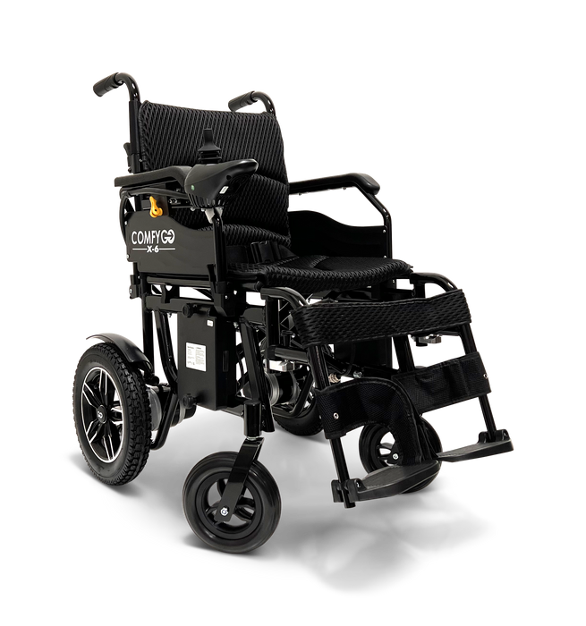 ComfyGo X-6 Lightweight Foldable Electric Wheelchair