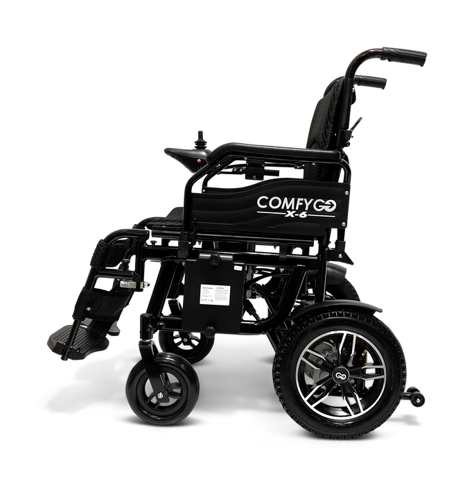 ComfyGo X-6 Lightweight Foldable Electric Wheelchair