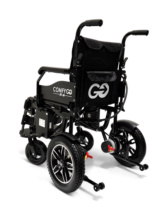 ComfyGo X-6 Lightweight Foldable Electric Wheelchair