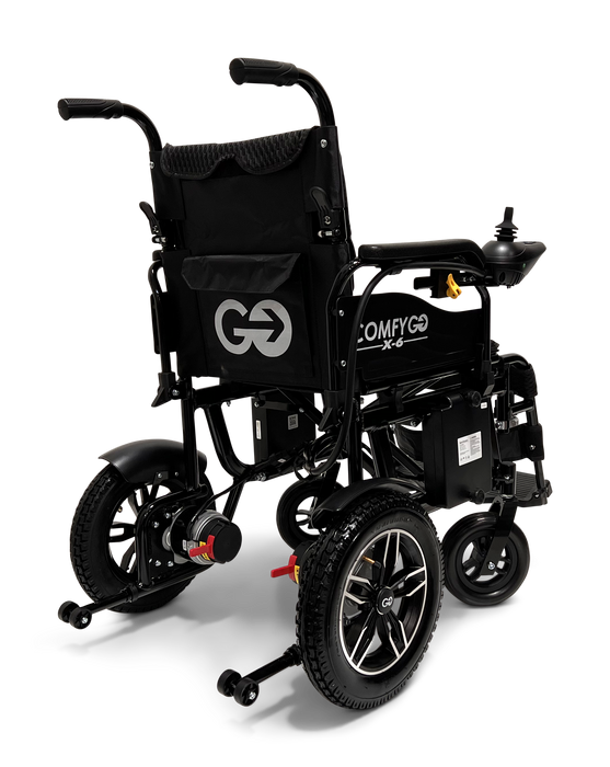 ComfyGo X-6 Lightweight Foldable Electric Wheelchair