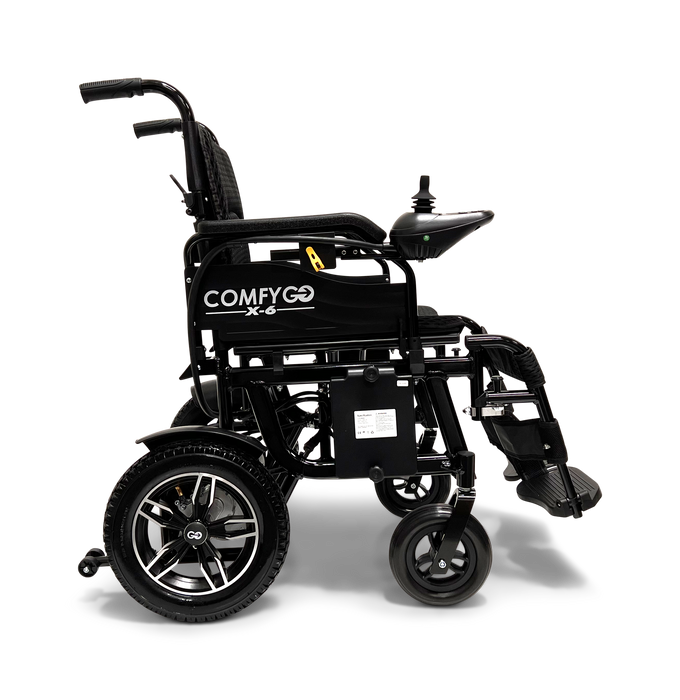 ComfyGo X-6 Lightweight Foldable Electric Wheelchair