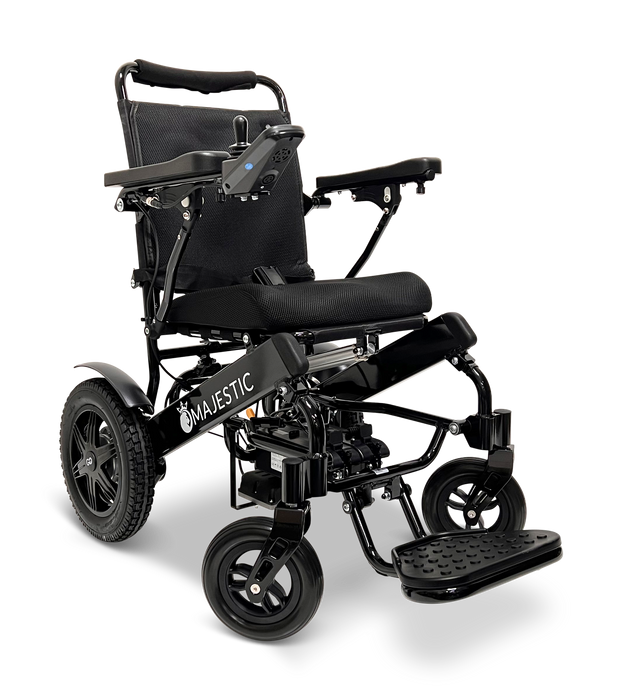 ComfyGo Majestic IQ-9000 Non-Reclining Remote Controlled Lightweight Electric Wheelchair