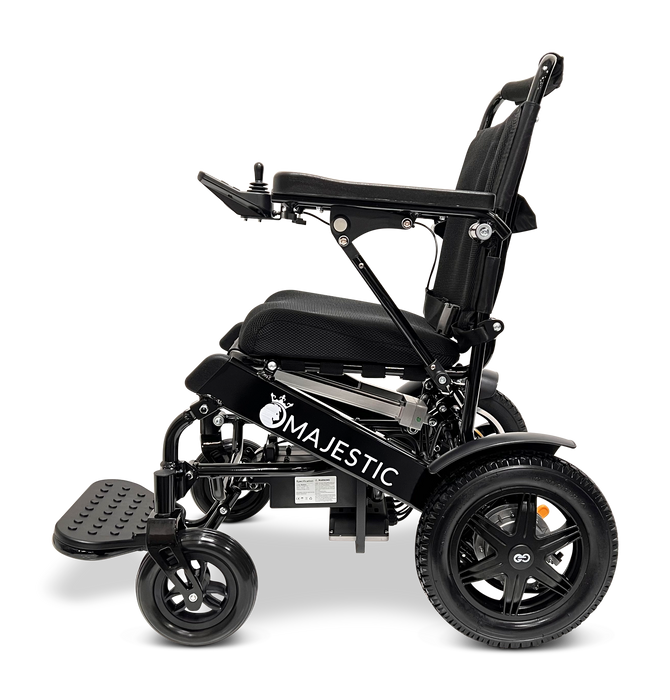 ComfyGo Majestic IQ-9000 Non-Reclining Remote Controlled Lightweight Electric Wheelchair