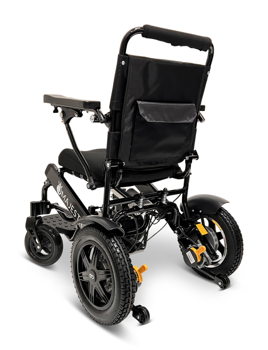 ComfyGo Majestic IQ-9000 Non-Reclining Remote Controlled Lightweight Electric Wheelchair