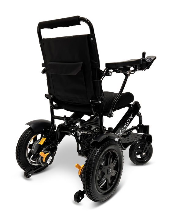 ComfyGo Majestic IQ-9000 Non-Reclining Remote Controlled Lightweight Electric Wheelchair