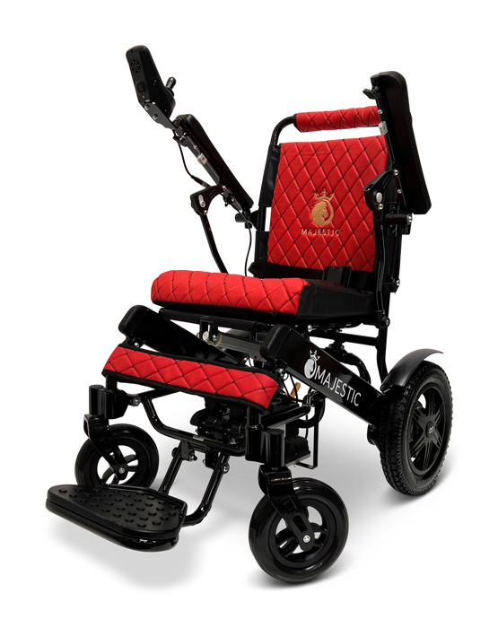 ComfyGo Majestic IQ-9000 Non-Reclining Remote Controlled Lightweight Electric Wheelchair