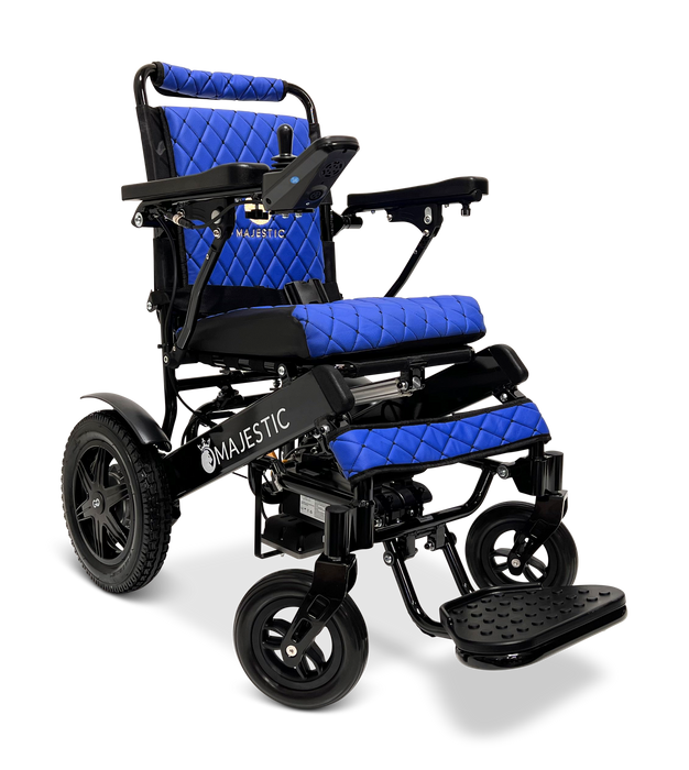 ComfyGo Majestic IQ-9000 Non-Reclining Remote Controlled Lightweight Electric Wheelchair