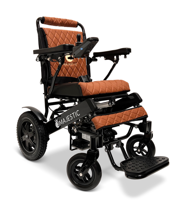 ComfyGo Majestic IQ-9000 Non-Reclining Remote Controlled Lightweight Electric Wheelchair