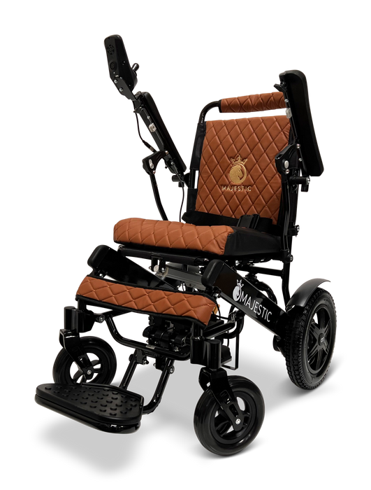 ComfyGo Majestic IQ-9000 Non-Reclining Remote Controlled Lightweight Electric Wheelchair