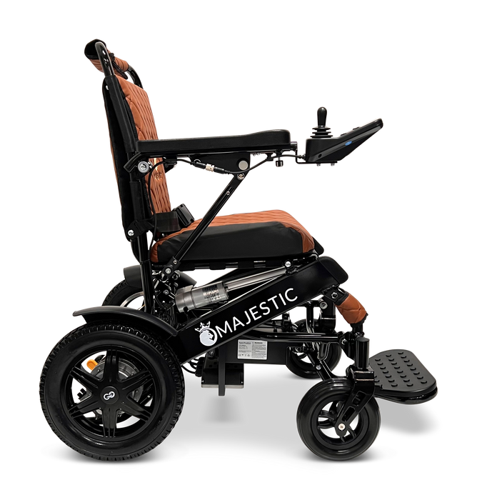 ComfyGo Majestic IQ-9000 Non-Reclining Remote Controlled Lightweight Electric Wheelchair