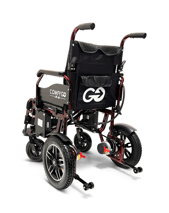 ComfyGo X-6 Lightweight Foldable Electric Wheelchair