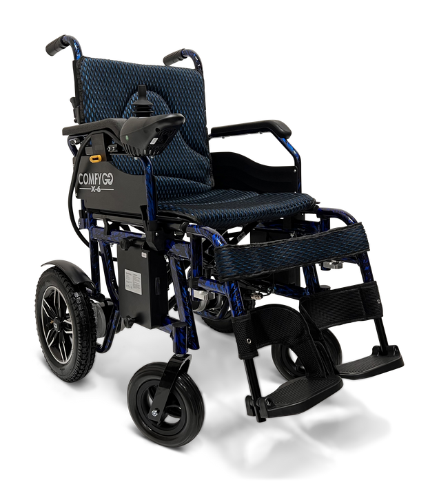 ComfyGo X-6 Lightweight Foldable Electric Wheelchair