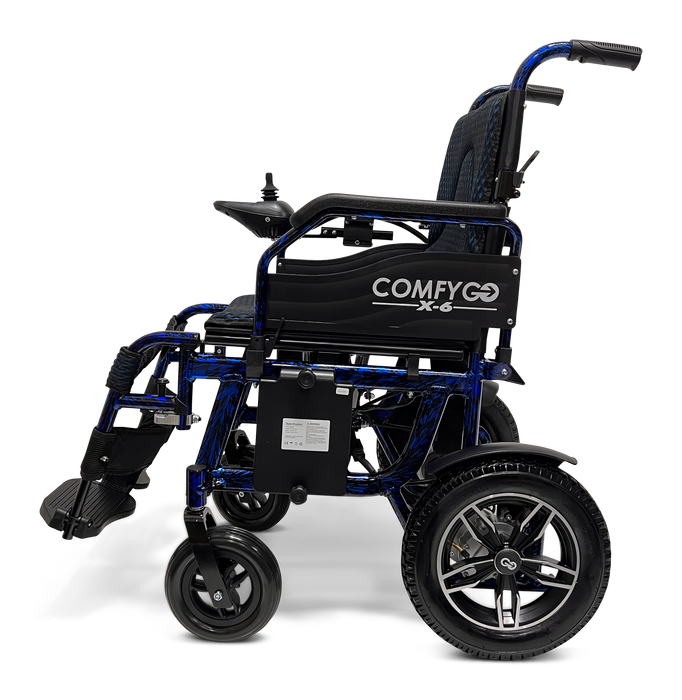 ComfyGo X-6 Lightweight Foldable Electric Wheelchair