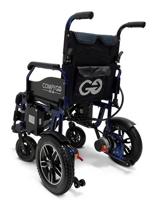 ComfyGo X-6 Lightweight Foldable Electric Wheelchair