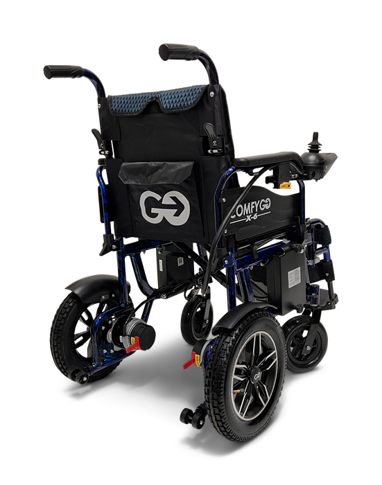 ComfyGo X-6 Lightweight Foldable Electric Wheelchair