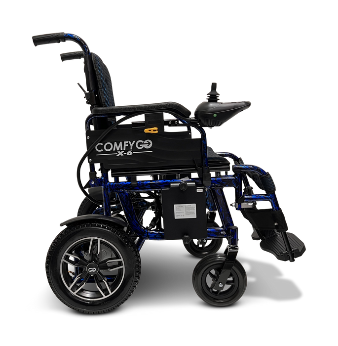 ComfyGo X-6 Lightweight Foldable Electric Wheelchair