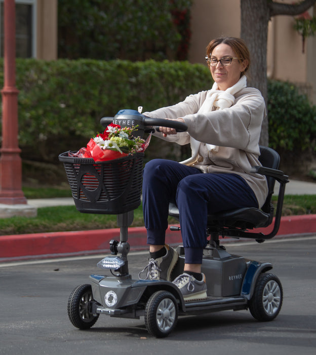 Reyhee Cruiser Electric 4-Wheel Mobility Scooter - R100