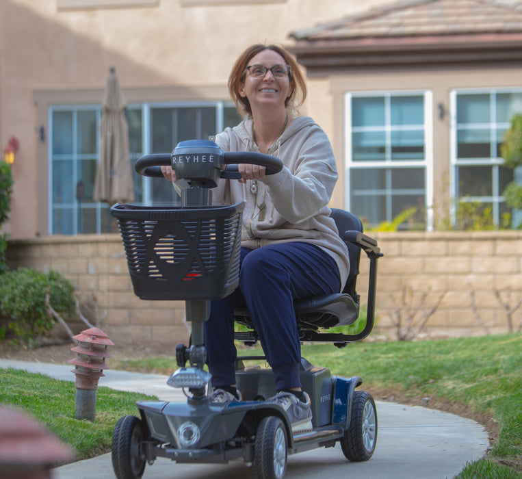 Reyhee Cruiser Electric 4-Wheel Mobility Scooter - R100