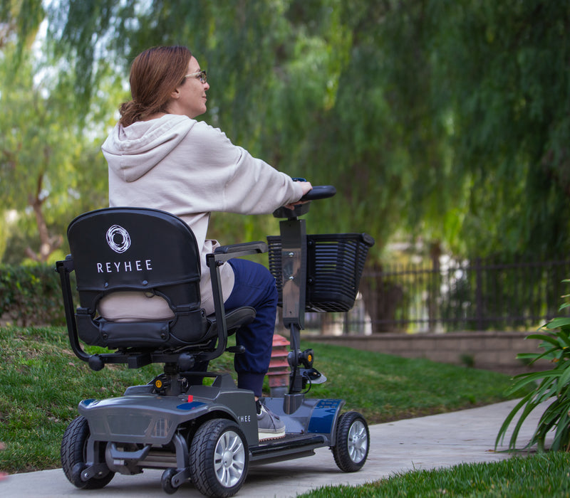 Reyhee Cruiser Electric 4-Wheel Mobility Scooter - R100