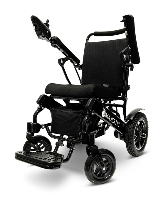 ComfyGo Majestic IQ-8000 17.5" Seat Remote Controlled Folding Lightweight Electric Wheelchair