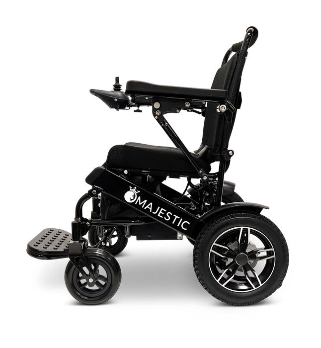 ComfyGo Majestic IQ-8000 17.5" Seat Remote Controlled Folding Lightweight Electric Wheelchair