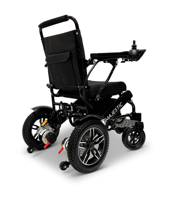 ComfyGo Majestic IQ-8000 17.5" Seat Remote Controlled Folding Lightweight Electric Wheelchair