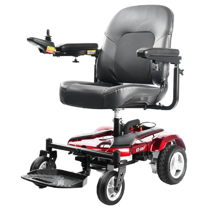 Merits EZ-GO Electric Power Wheelchair P321 - 12 Mile Extended Range & 300 lb Weight Capacity - Travel-Friendly Power Chair
