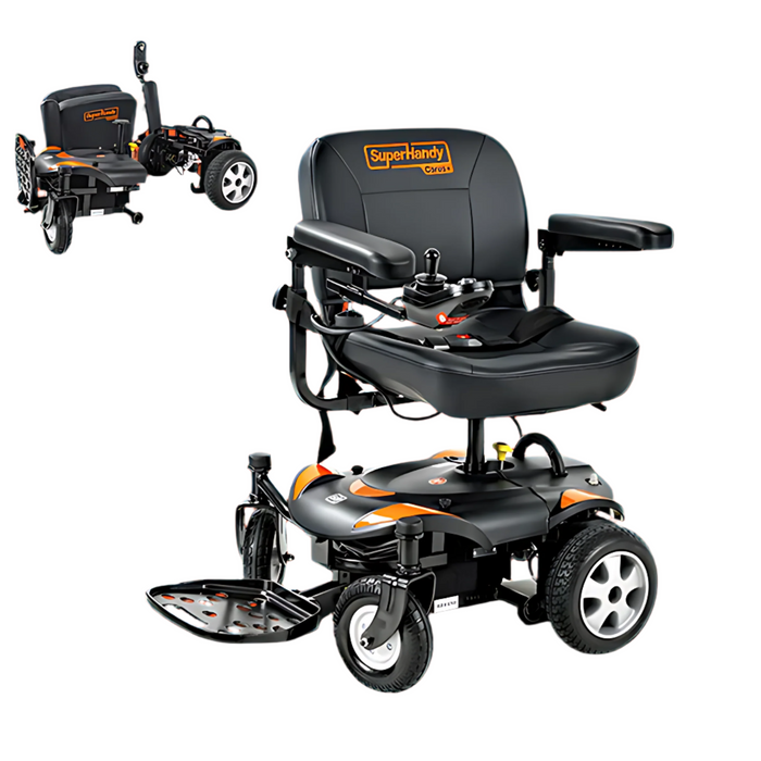 SuperHandy GoRide CRZ Rear-Wheel Drive Power Wheelchair - GUT172