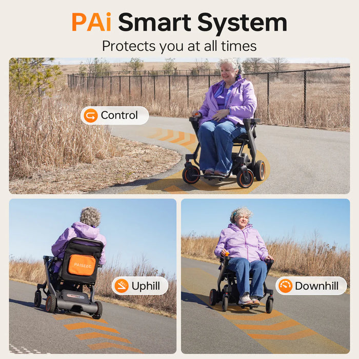 Rollator And Wheelchair Combo - 18-Mile Extended Range - Ultra Lightweight - Advanced Safety Specs & Quick Fold Style