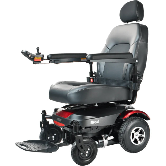 Merits Health Regal Rear-Wheel-Drive P310 - 18 Mile Extended Range & 300 lb Weight Capacity -  Electric Power Wheelchair