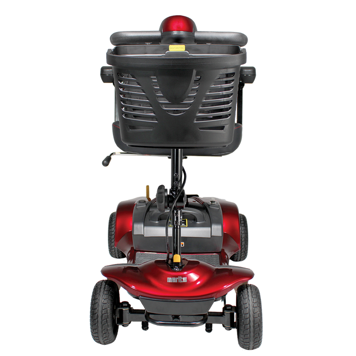 Merits Health Roadster 4 Mobility Scooter S741A - 12 Mile Extended Range & 300 lb Weight Capacity - Lightweight and Travel-Friendly