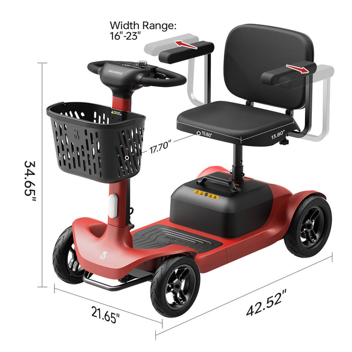 Paiseec S1 Folding Mobility Scooter