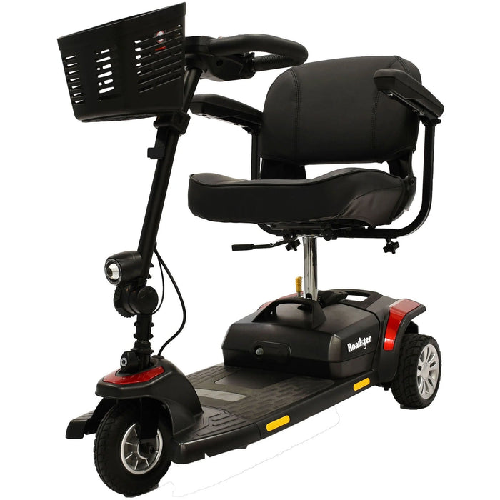 Merits Health Roadster S3 3-Wheel Mobility Scooter S731RS3 - 12 Mile Extended Range & 260 lb Weight Capacity - Lightweight Scooter