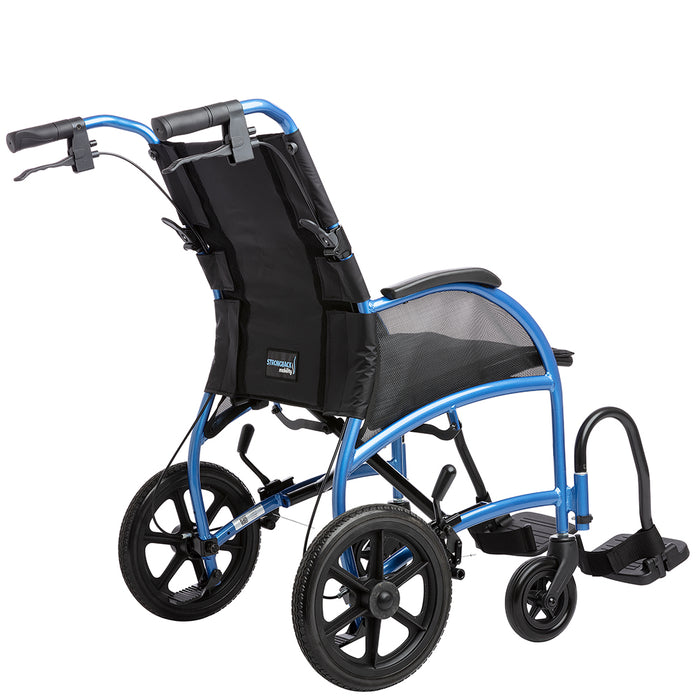 Strongback Excursion 12 + Attendant Brakes Transport Wheelchair