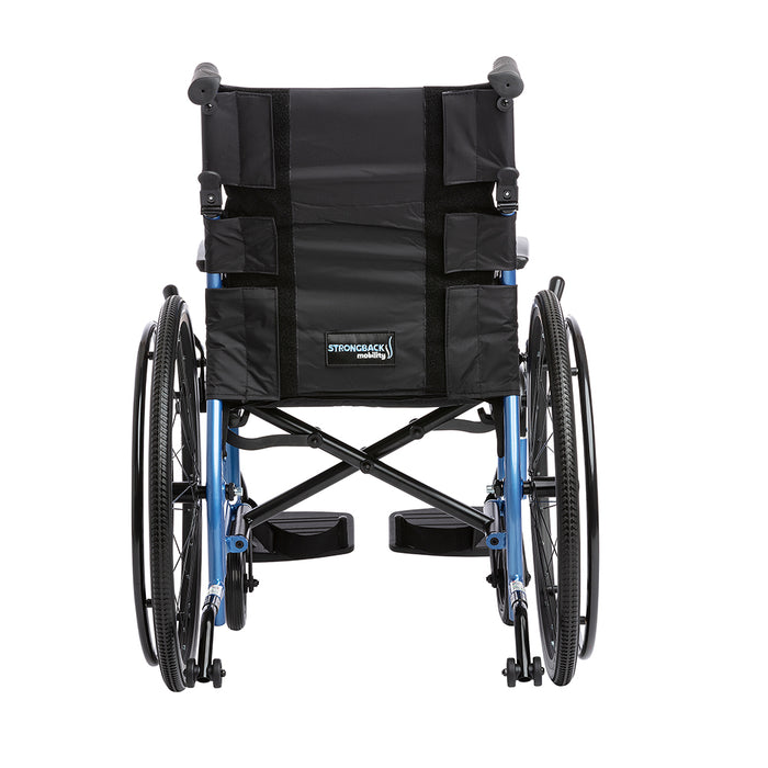 Strongback 22S Comfort Small Folding Transport Wheelchair