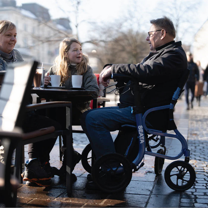 Strongback Seata  Ergonomic Portable Rollator