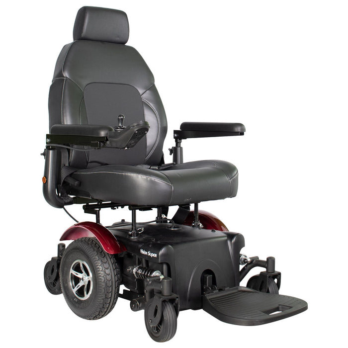 Merits Health Vision Super P327 - 20 Mile Extended Range & 450 lb Weight Capacity - Heavy-Duty Power Chair