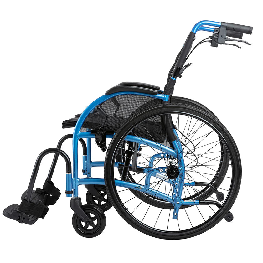 Strongback Excursion 24 + Attendant Brakes Transport Wheelchair