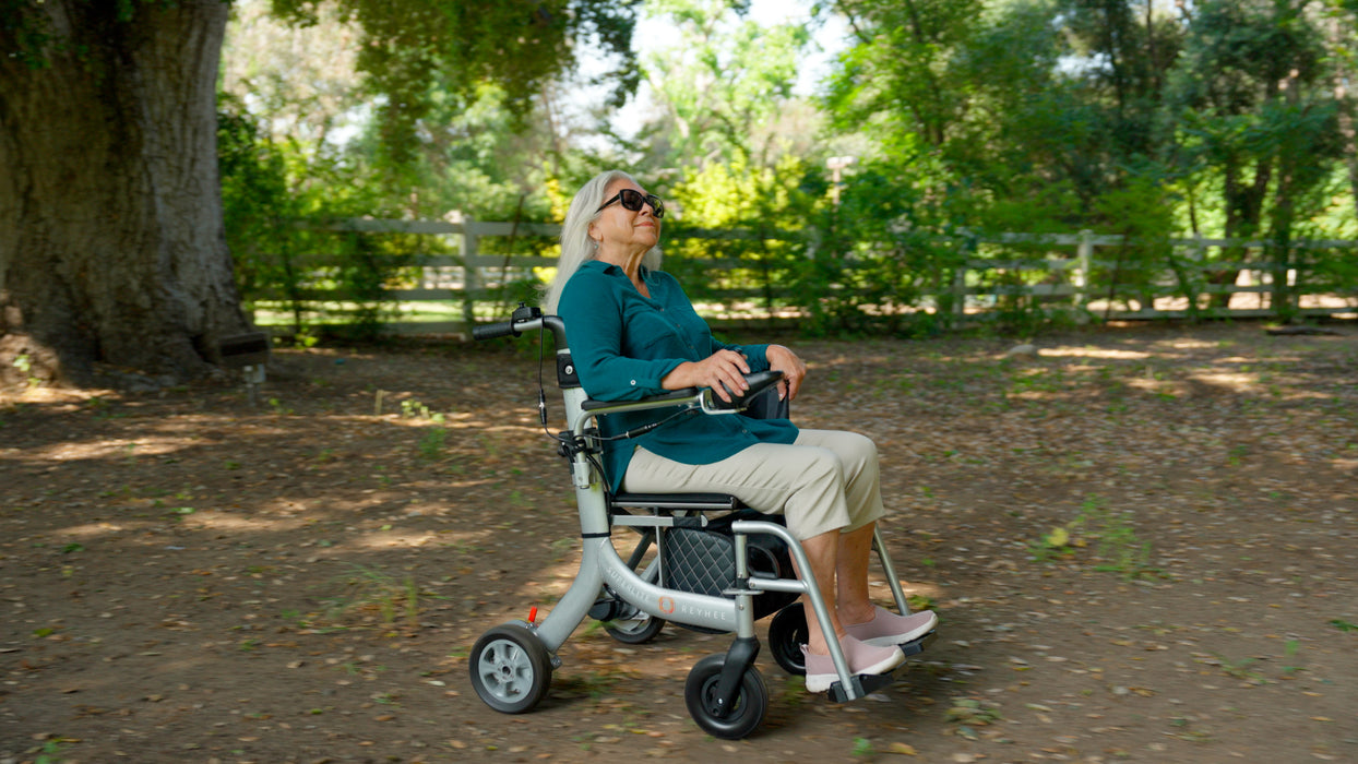 Reyhee Superlite 3-in-1 Compact Foldable Electric Wheelchair - XW-LY001-A