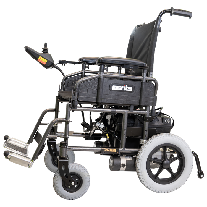 Merits Travel Ease P101 - 18 Mile Extended Range & 300 lb Weight Capacity - Power Wheelchair