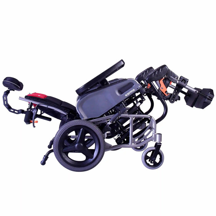 Karman VIP2-TR Tilt-in-Space Reclining Folding Manual Wheelchair