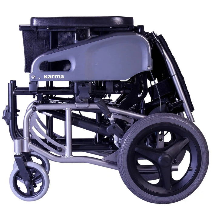 Karman VIP2-TR Tilt-in-Space Reclining Folding Manual Wheelchair