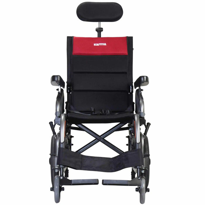 Karman VIP2-TR Tilt-in-Space Reclining Folding Manual Wheelchair