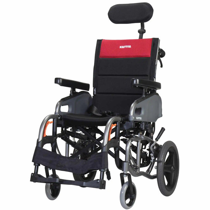 Karman VIP2-TR Tilt-in-Space Reclining Folding Manual Wheelchair