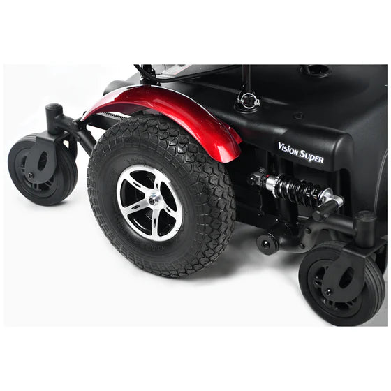 Merits Health Vision Super P327 - 20 Mile Extended Range & 450 lb Weight Capacity - Heavy-Duty Power Chair