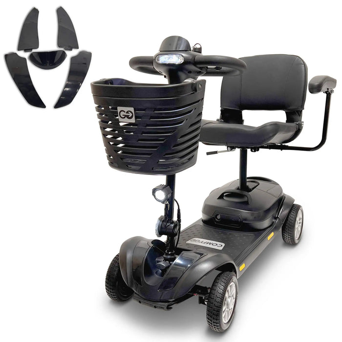 ComfyGO Z-4 500W Electric Lightweight with Detachable Frame 4-Wheel Mobility Scooter