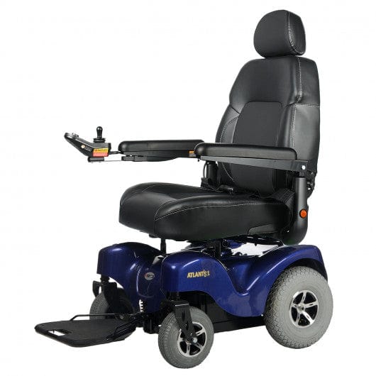 Merits Health Atlantis Heavy Duty Bariatric Power P710A - 32 Mile Extended Range & 600 lb Weight Capacity - Electric Wheelchair