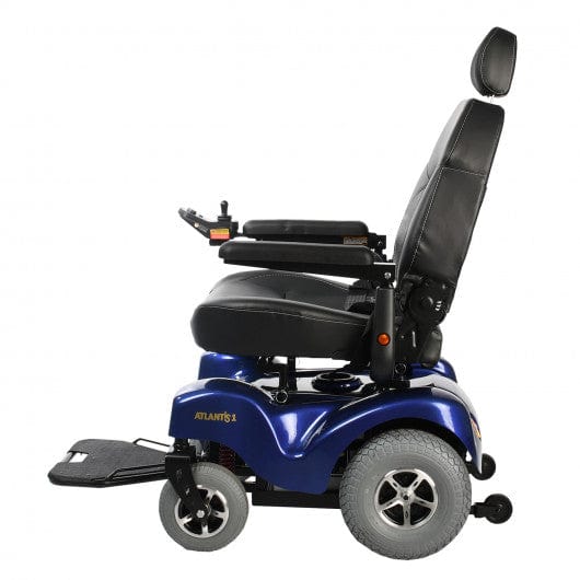 Merits Health Atlantis Heavy Duty Bariatric Power P710A - 32 Mile Extended Range & 600 lb Weight Capacity - Electric Wheelchair