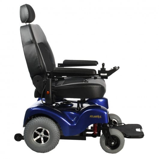 Merits Health Atlantis Heavy Duty Bariatric Power P710A - 32 Mile Extended Range & 600 lb Weight Capacity - Electric Wheelchair