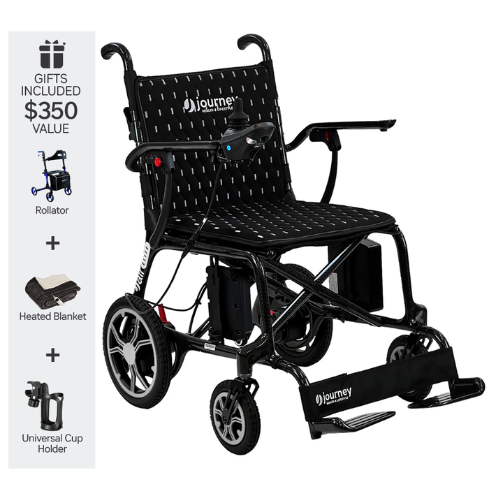 Journey Air Elite - Electric Wheelchair  - Quick Fold Design & Ultralight Weight